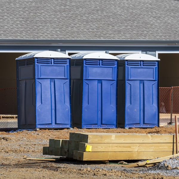 how can i report damages or issues with the portable restrooms during my rental period in Peever SD